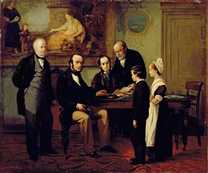 Tager afsked, 1868